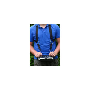 AHLtec Komfort Kreuzgurt für Senderpulte in schwarz