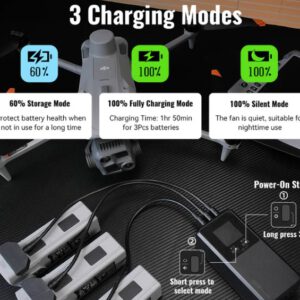 LKTOP 300W Parallel-Ladehub für DJI Matrice 4 Serie